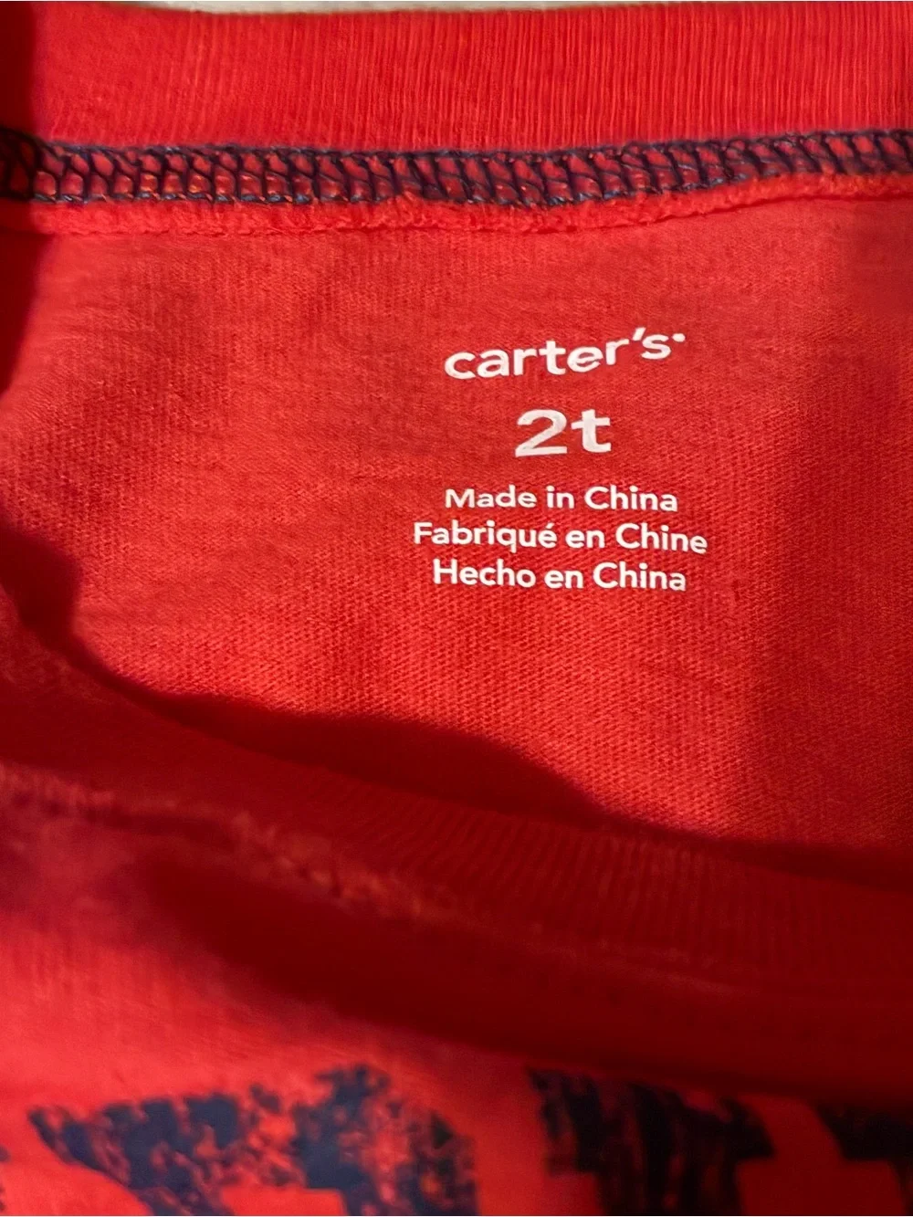 Carters new tags